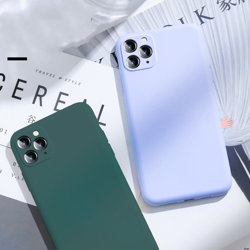 Precision Hole Liquid Silicone Case For Apple iPhone TPU