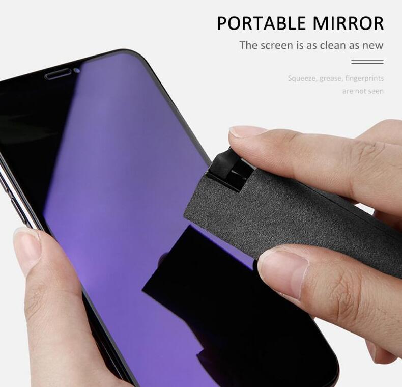 2 In 1 Screen Cleaner Kit For Phone And PC Microfiber Cloth