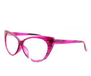 Cat Eye Sunglasses for Women - Fashion UV400 PC Lens, Plastic Metal Frame