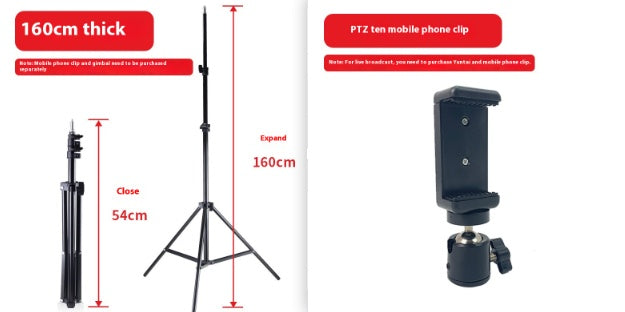 Telescopic Fill Light Bracket For Mobile Live Streaming