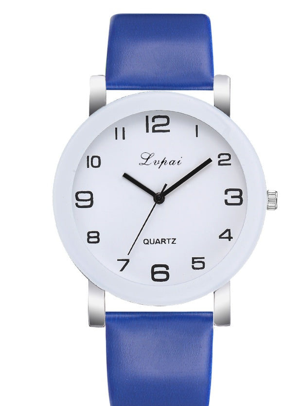 Casual Digital Student Watch Lightweight PU Strap For Teens