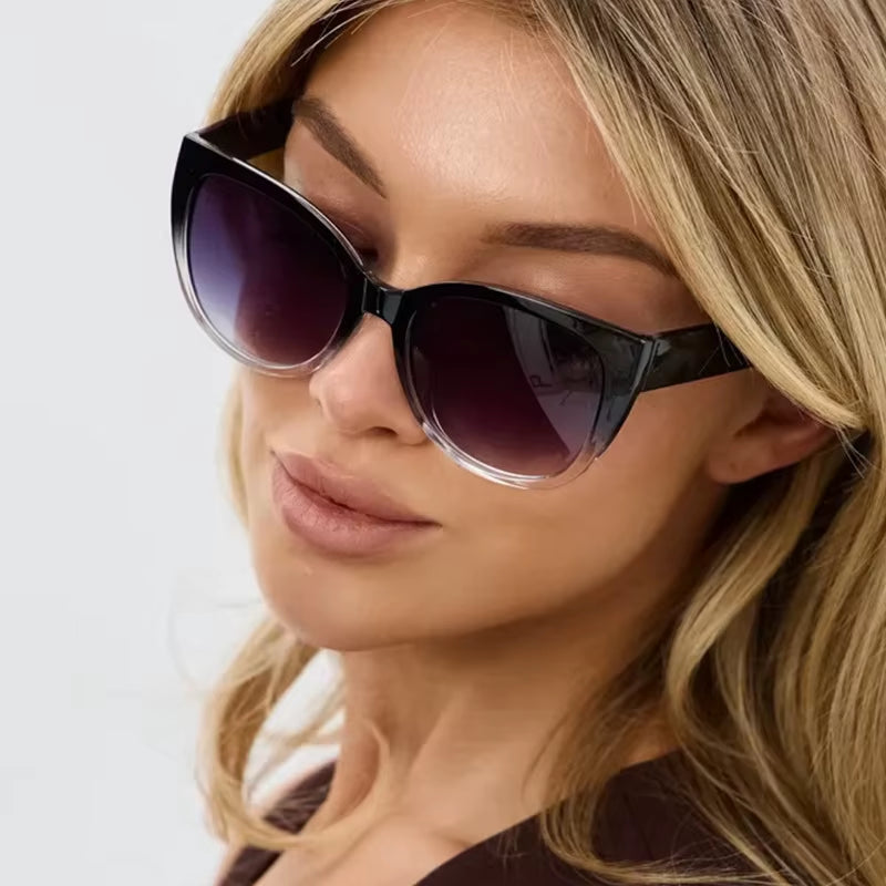 Cat Eye Sunglasses for Women Gradient UV400 Shades –Free Shipping, Case Included
