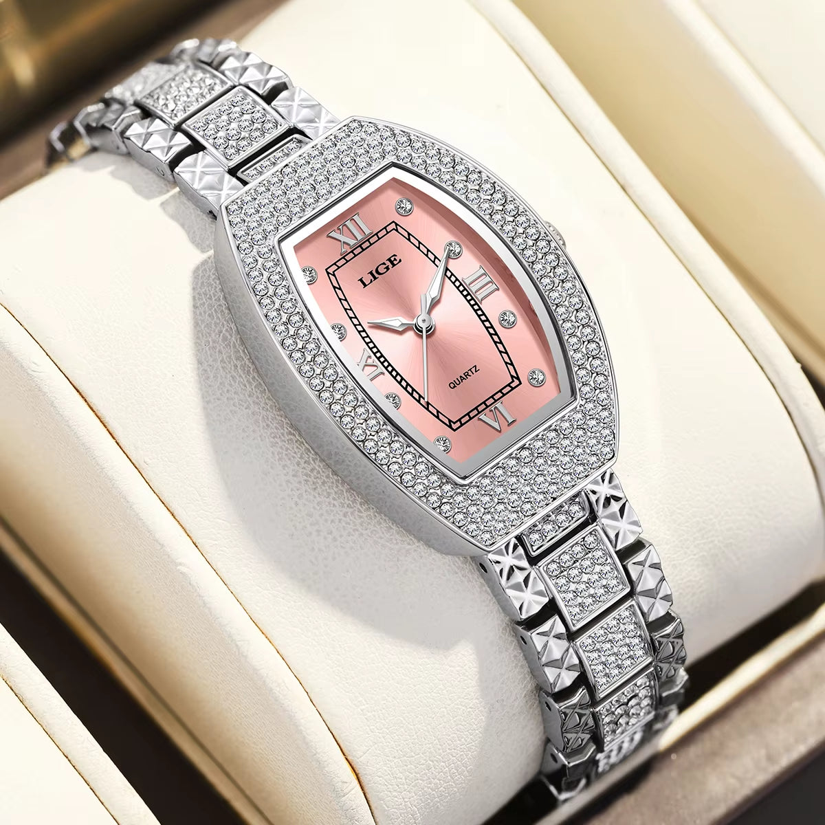 New  Original Design Luxury Diamond Watch for Women Elegant Watches Fashion Out Sport Stainless Steel Waterproof Mille Clock