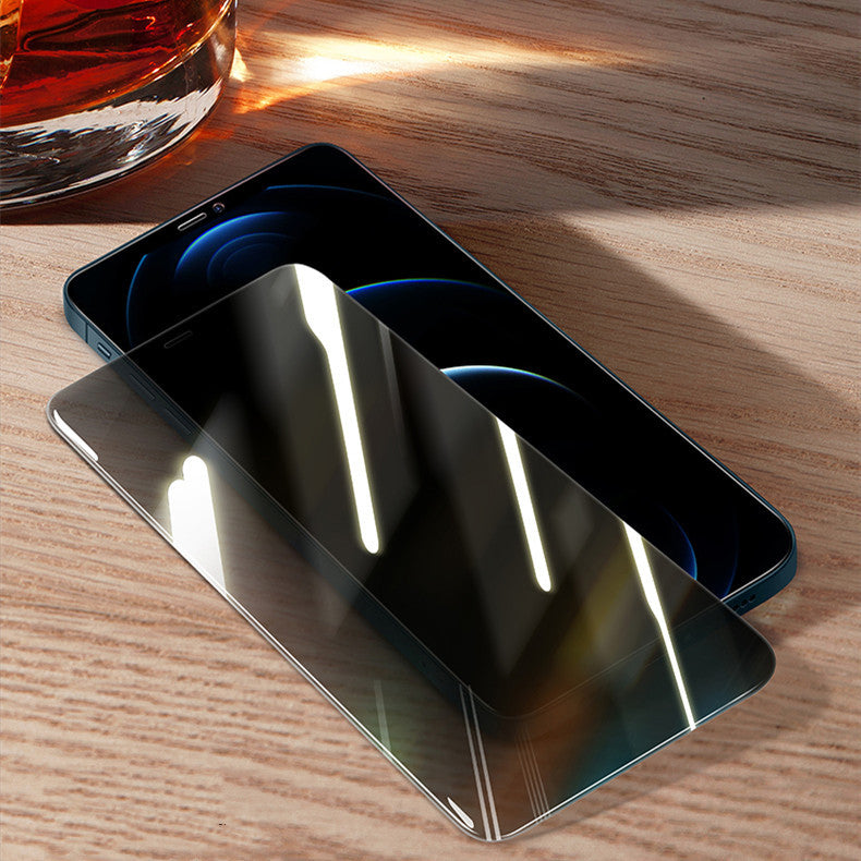 Anti Peeping Toughened Glass Screen Protector For iPhone