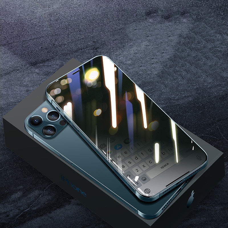 Anti Peeping Toughened Glass Screen Protector For iPhone