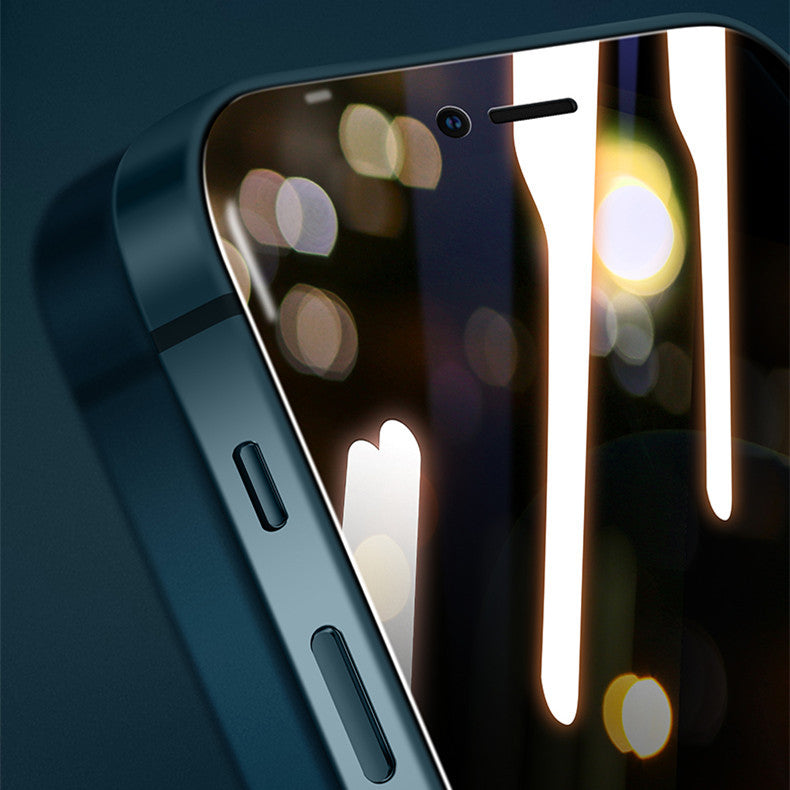 Anti Peeping Toughened Glass Screen Protector For iPhone