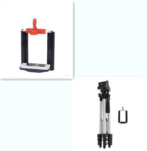 Aluminum Phone Tripod Set With Universal Self Timer Clip