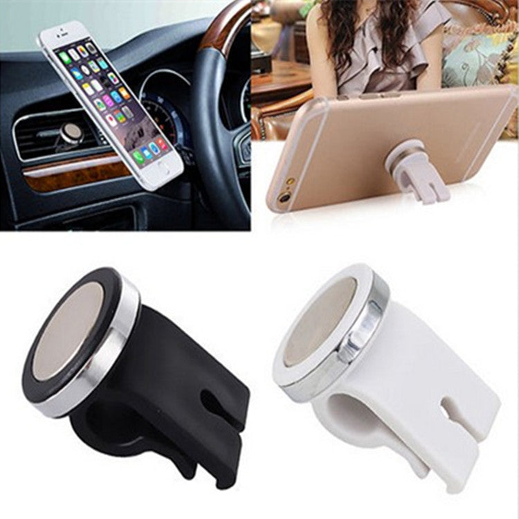 Mini Magnetic Car Phone Holder For Air Outlet Universal Fit