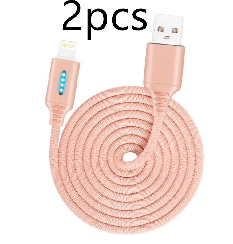 Fabric Weaving Fast Charging Cable Durable Lightweight