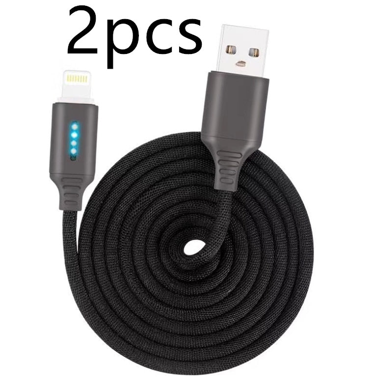 Fabric Weaving Fast Charging Cable Durable Lightweight
