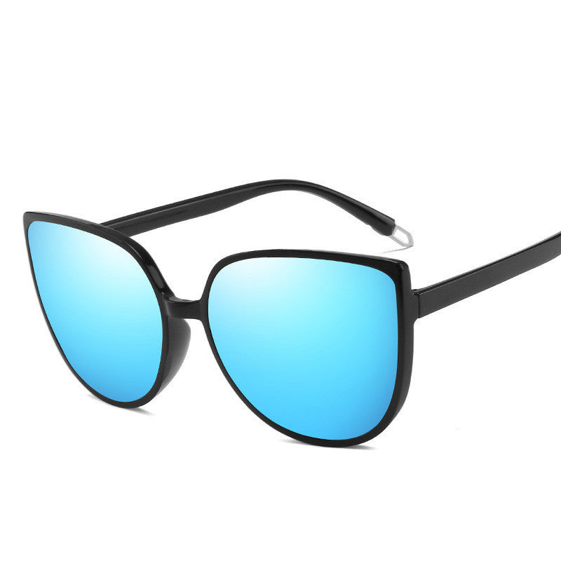 Colorful Cat Eye Sunglasses for Men and Women - Retro UV400 AC Lens PC Frame