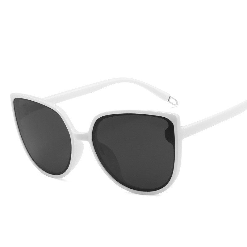 Colorful Cat Eye Sunglasses for Men and Women - Retro UV400 AC Lens PC Frame