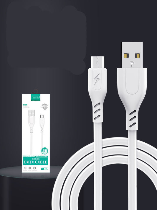 Data Cable Type C Lightning Micro USB 1m 5A Fast Charge