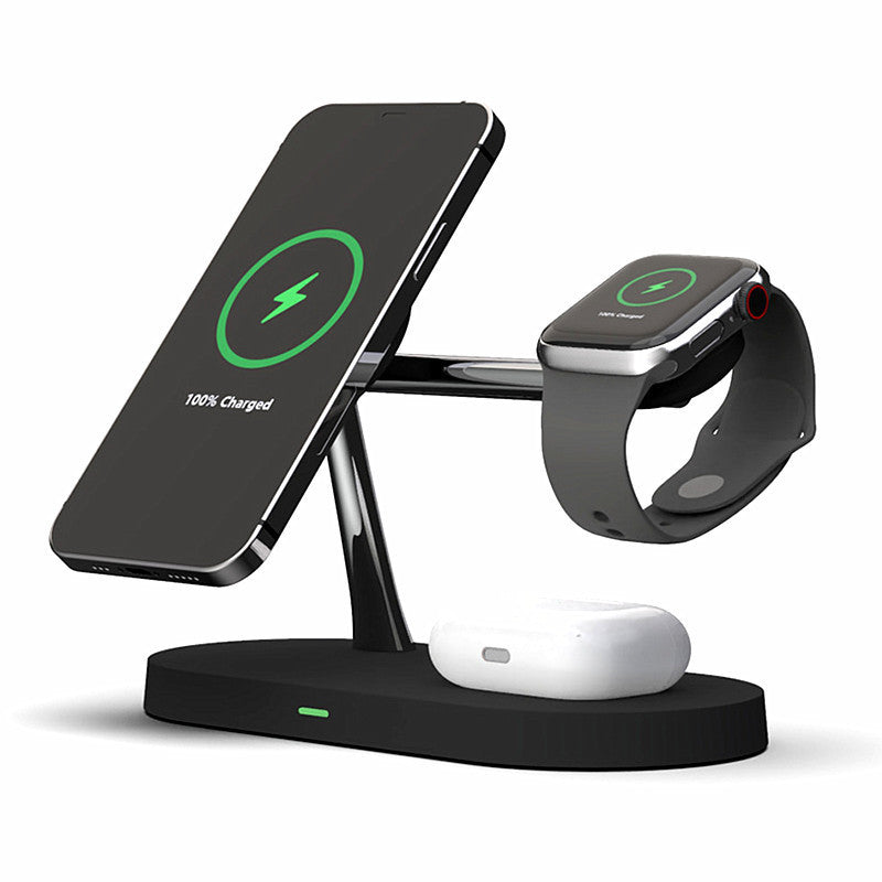 Five In One Magnetic Wireless Charger Stand For Phone Watch