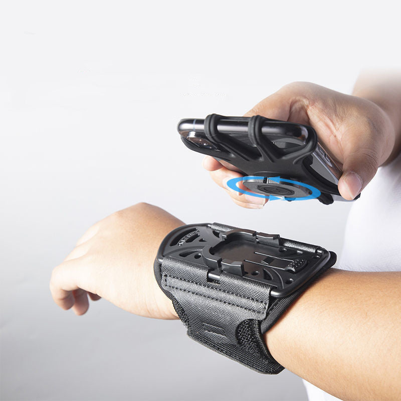 Detachable Rotating Sports Wristband for Running Phone