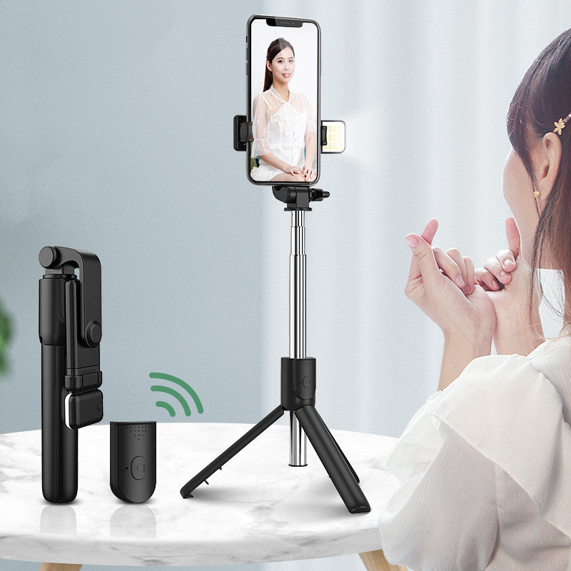 Apple Compatible Selfie Stick Bluetooth Remote Tripod