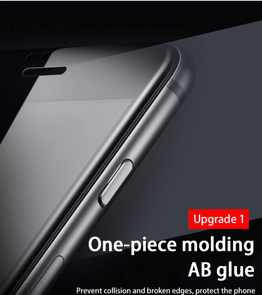 Anti Blue Light Tempered Glass Full Screen Protector Film for iPhone 6–X Series