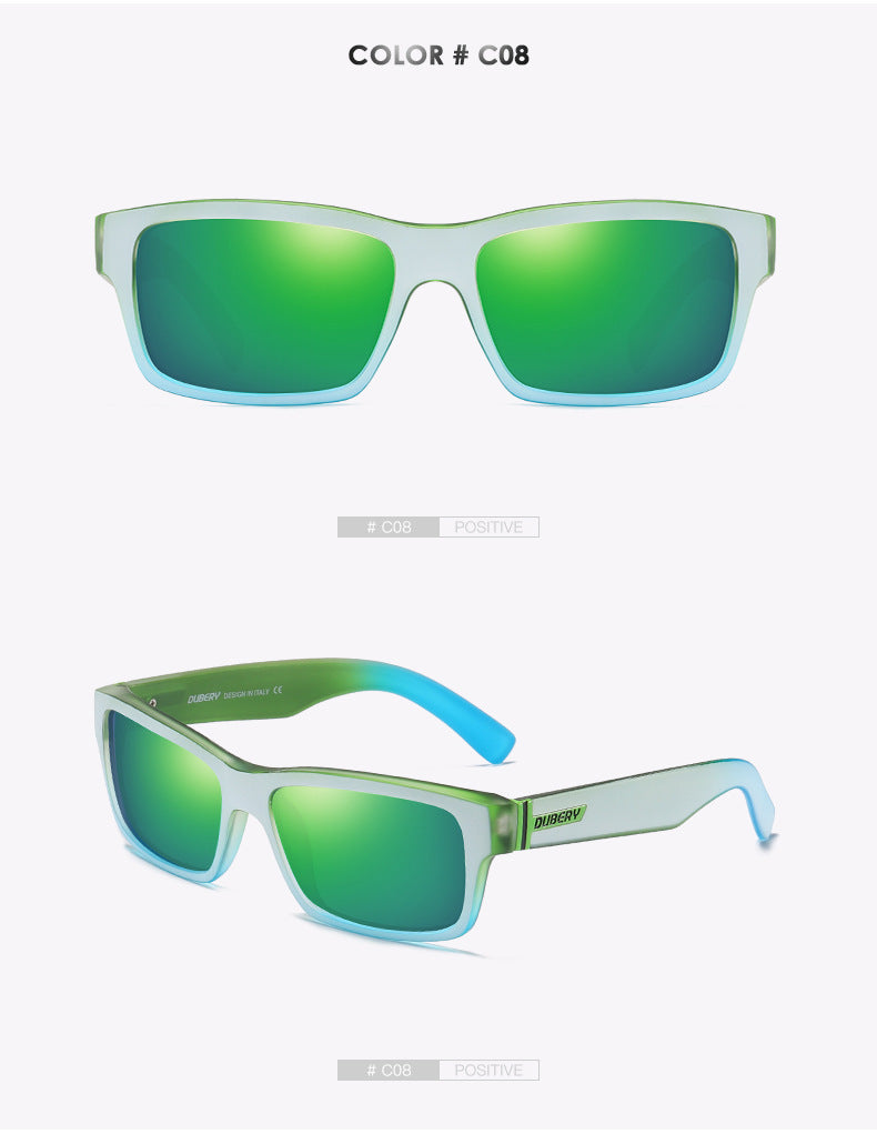 Polarized Sunglasses Men Driving Outdoor Sports UV400 Anti-Glare Shades