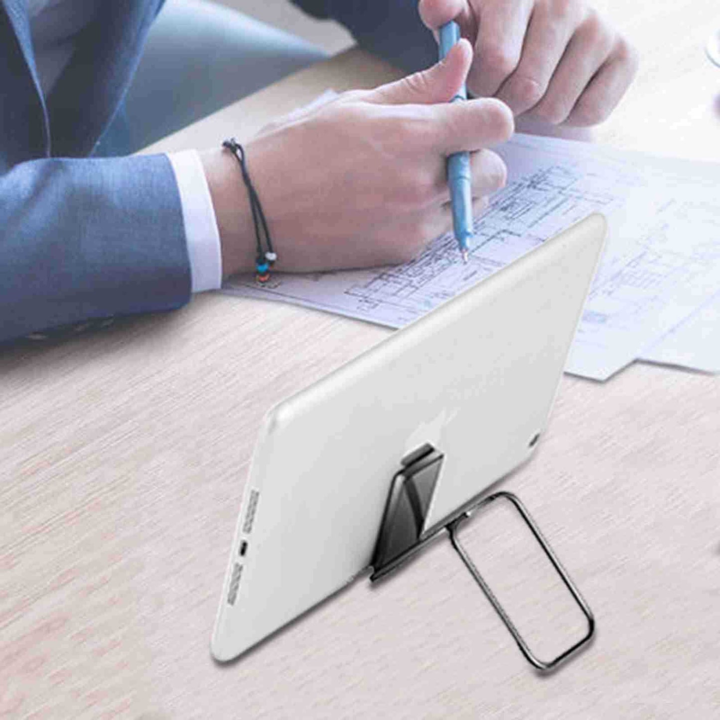 Mobile Phone Bracket Folding Ring Desk Magnetic Absorption