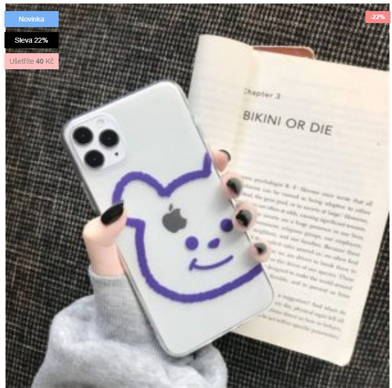 TPU Love Heart Flower Transparent Phone Case Cute Cover for iPhone 6–12 Pro Max