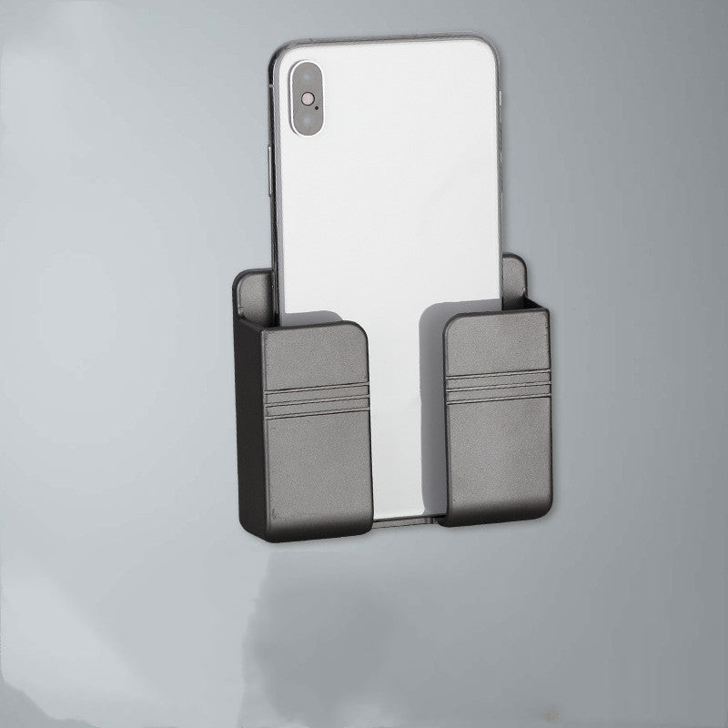 Bedside Wall Mounted Charging Shelf For Phone And Remote