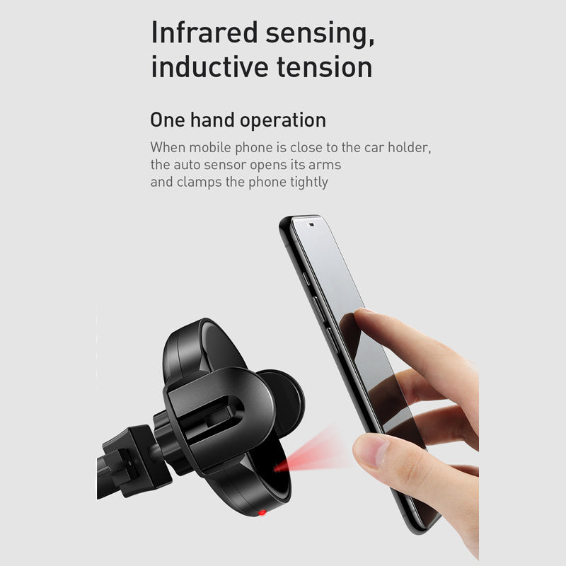Car Wireless Charging Phone Bracket Base Infrared Sensor