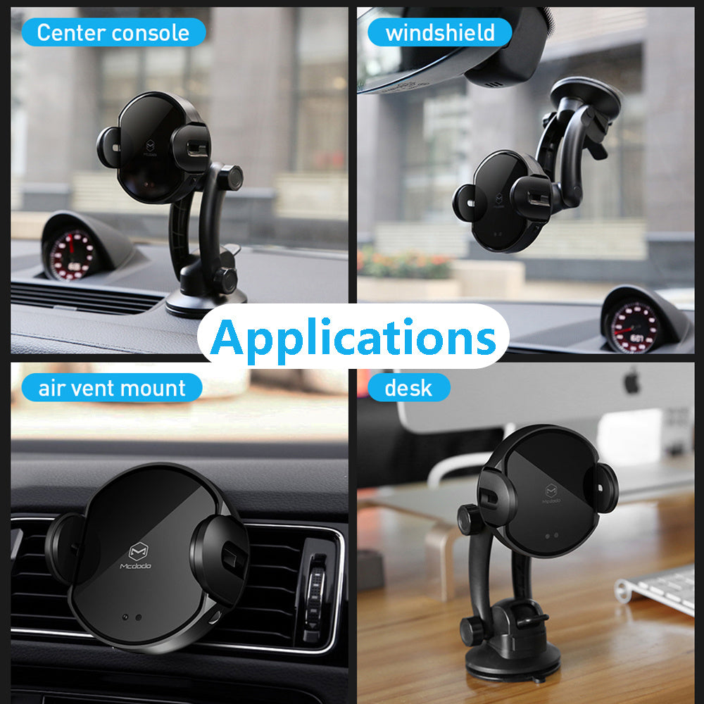Car Wireless Charging Phone Bracket Base Infrared Sensor