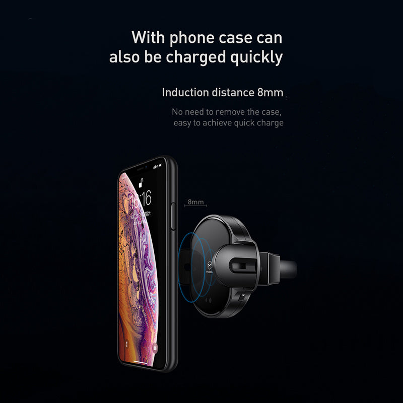 Car Wireless Charging Phone Bracket Base Infrared Sensor