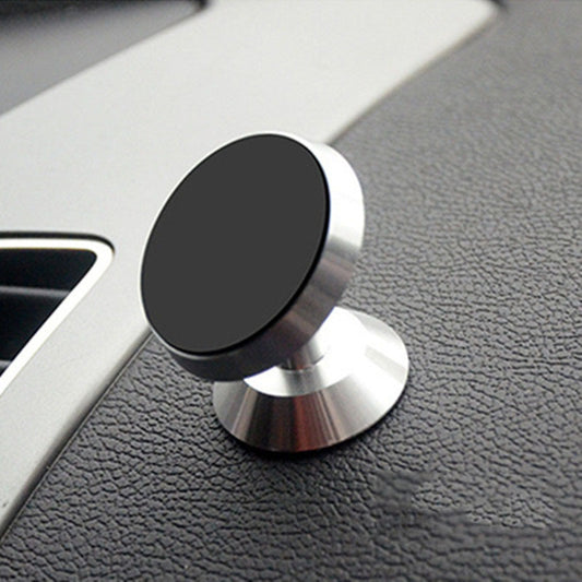 Simple Metal Magnetic Car Phone Holder Gold Silver Black