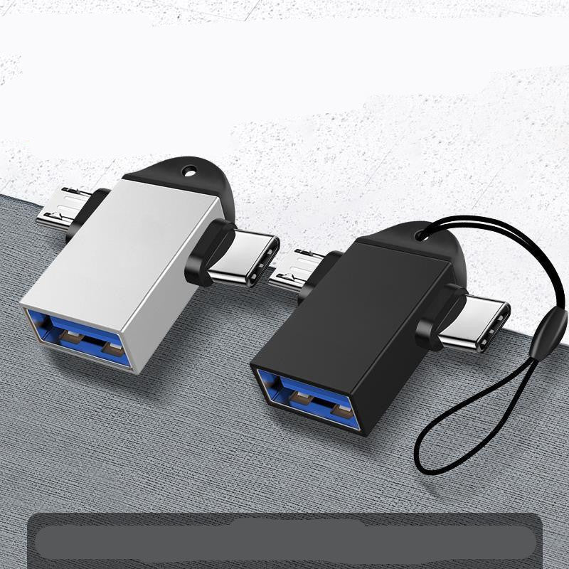 Type-C Android OTG Adapter Two-In-One USB Converter