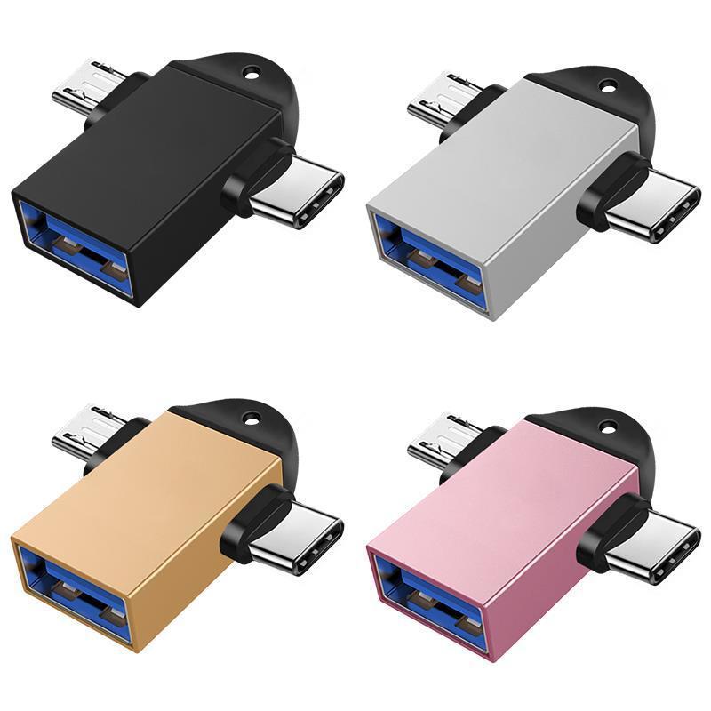 Type-C Android OTG Adapter Two-In-One USB Converter