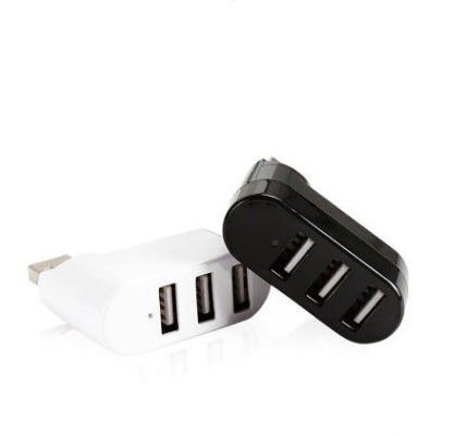 USB Hub Splitter Multi Interface 2.0 High Speed Black