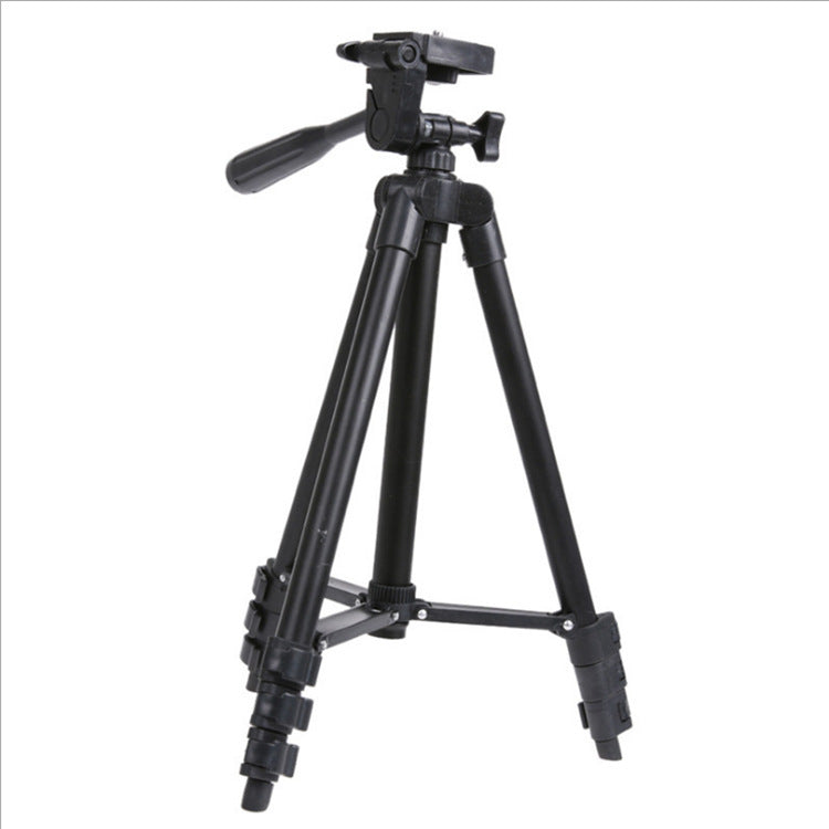 Lightweight Camera Phone Triangle Bracket Tripod 3D Pan Tilt