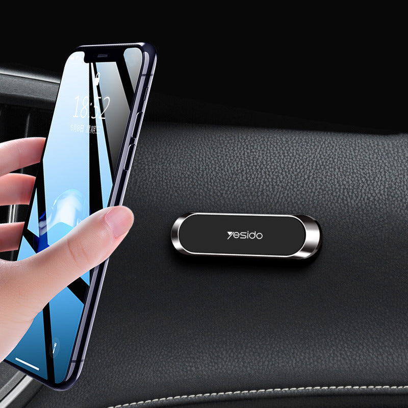 Magnetic Phone Holder Aluminum Alloy Case For Cars And Home