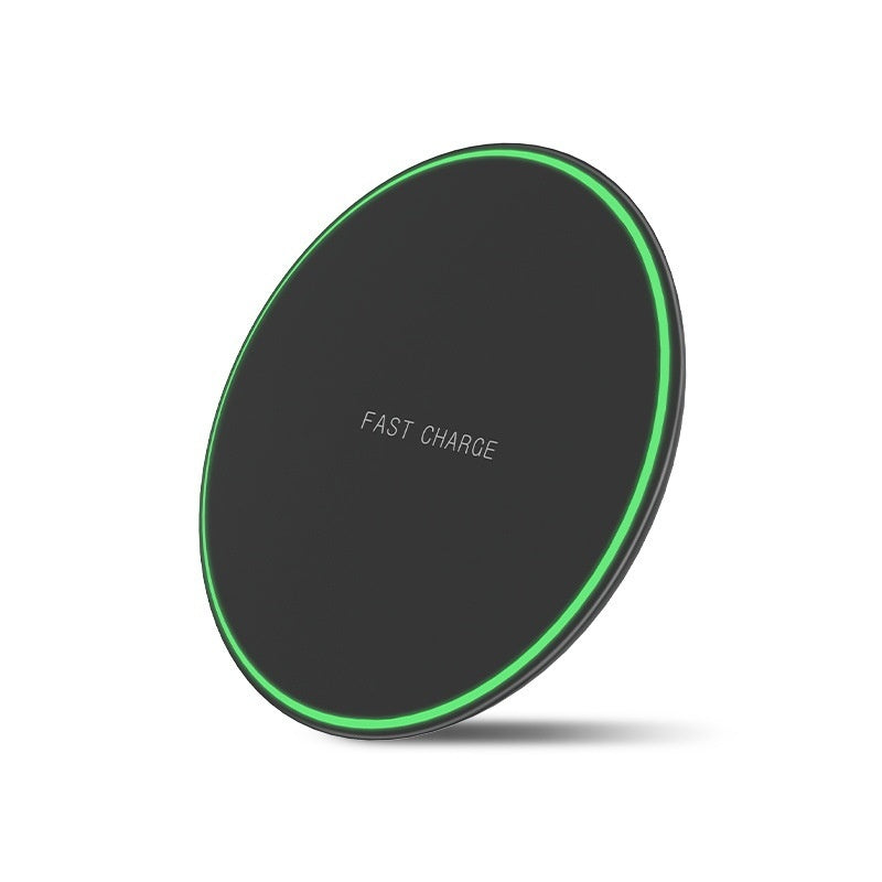 Desktop Phone Round Wireless Charger 15W Fast Charge