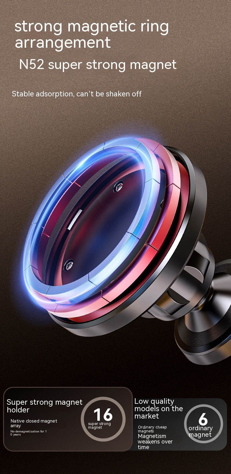 Rotating Magnetic Suction Phone Holder Bracket 360 Degrees