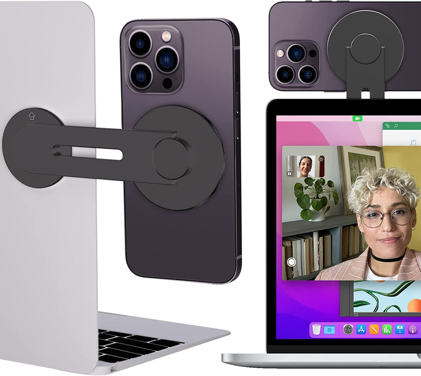 Extended Computer Camera And Phone Bracket Aluminum