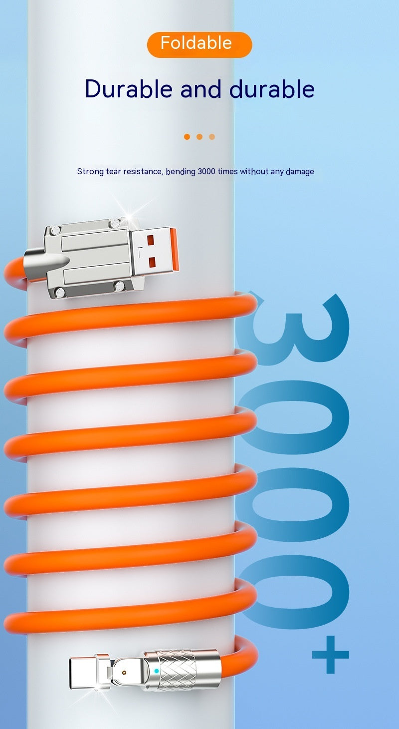 Mobile Game Rotating Elbow USB Cable Super Fast Charging