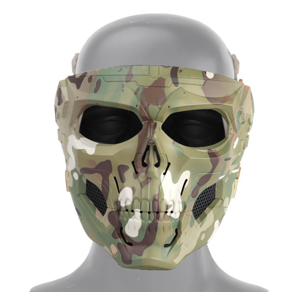 Halloween Skull Mask Horror Full Head Helmet Scary Cosplay Costume Party Prop