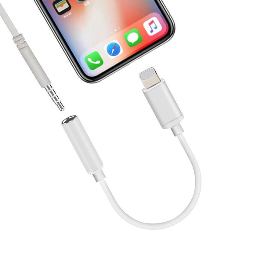 Lightning To 3.5mm Audio Adapter For iPhone 7 7 Plus 2 In 1