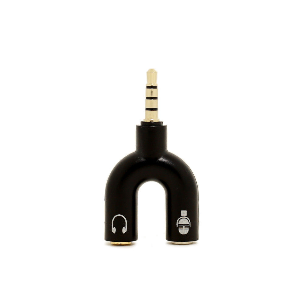 Color 3.5mm Earphone Splitter Adapter for Mobile Phones
