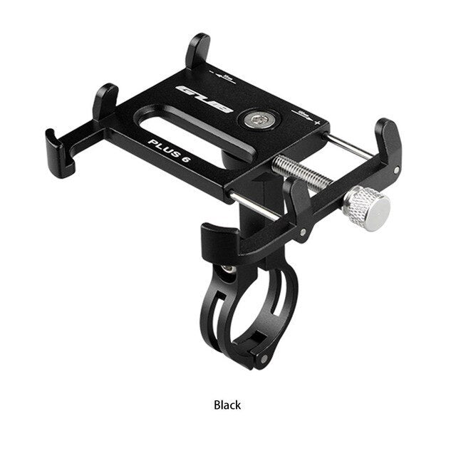 GUB Plus 6 Motorcycle Phone Holder Aluminum Alloy Clip