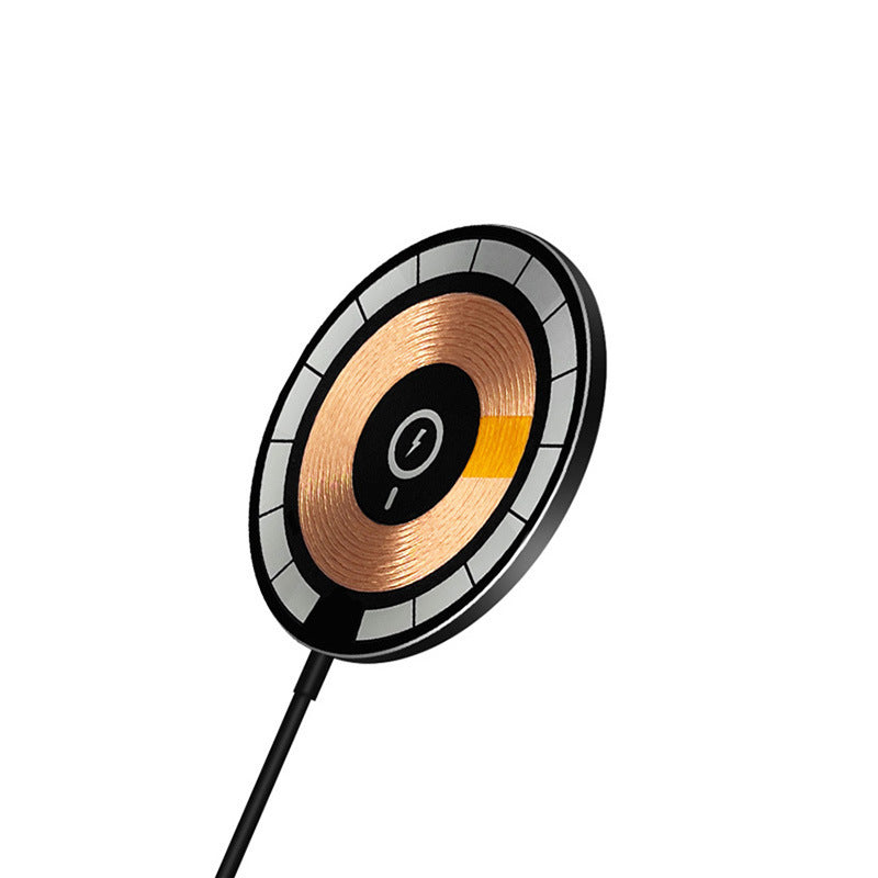 Magnetic Wireless Charger 15W Fast Charge Type C Interface