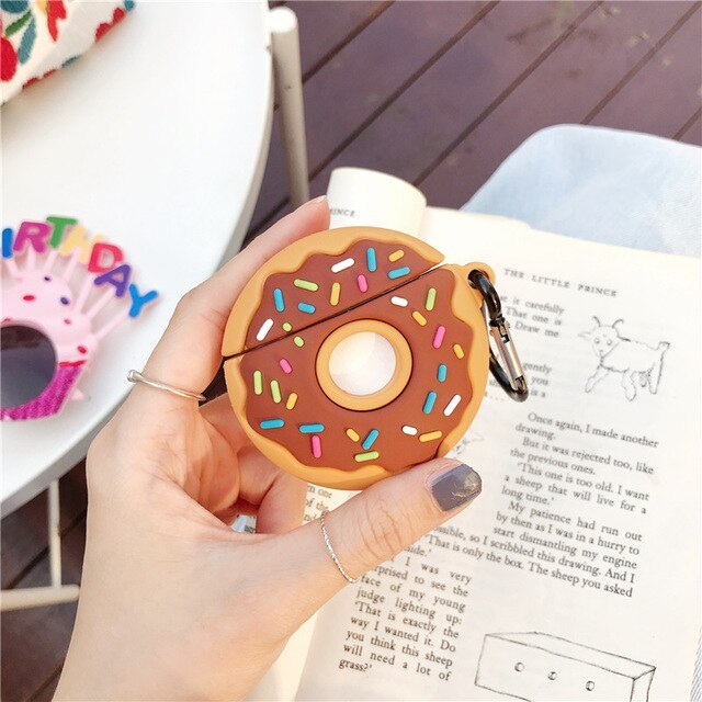 Cute Donuts Earphone Case for Apple AirPods Pro Silicone