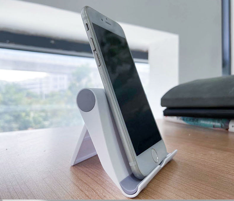 PE Folding Tablet And Phone Stand Adjustable Multi Angle