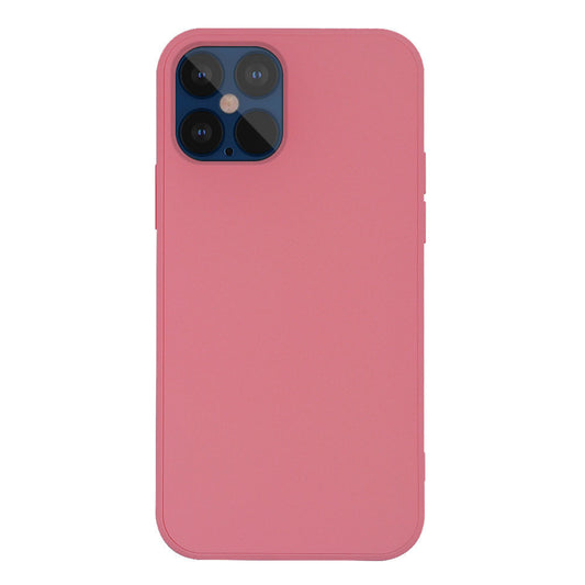 Liquid Silicone Phone Case Feel Pure Color Back Cover