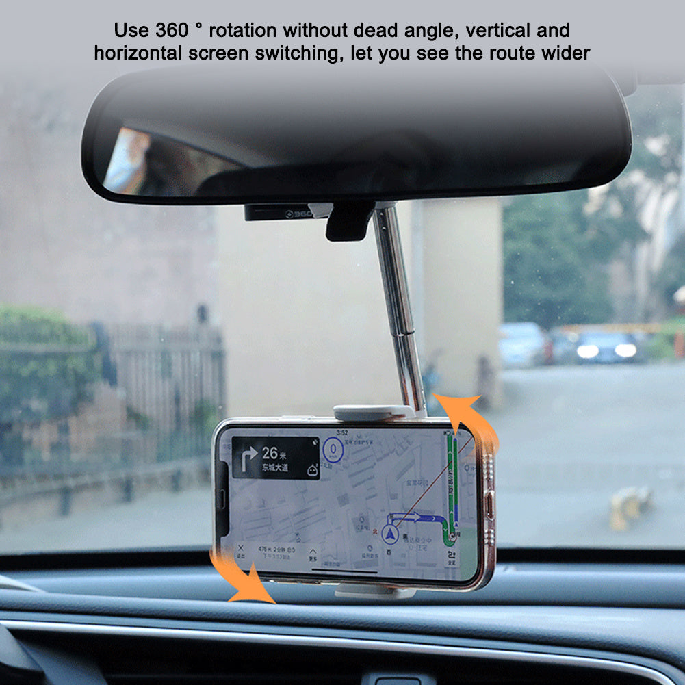 Factory Wholesale Car Rearview Mirror Phone Holder Mount