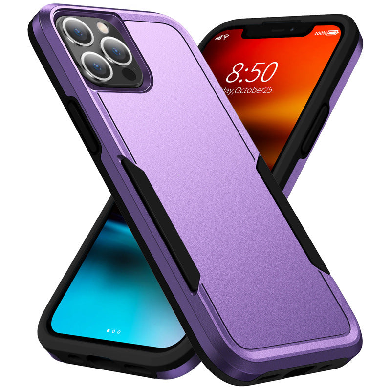Frosted Silicone Shockproof Anti Fall Phone Case For iPhone