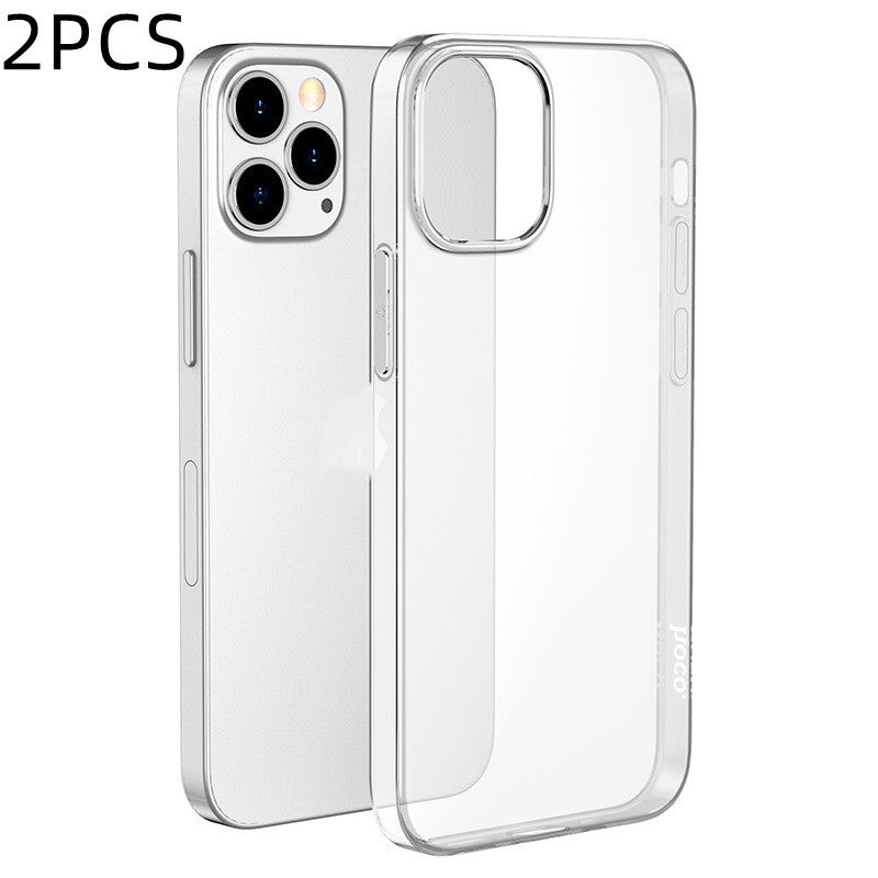 Transparent TPU High Purity Phone Case Camera Protection