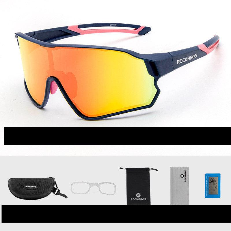 Photochromic Polarized Cycling Glasses Men Outdoor Running Sports UV400